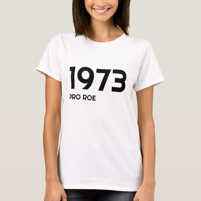 Camiseta Roe V Wade Feminist Protesto Pro Choice (Frente)