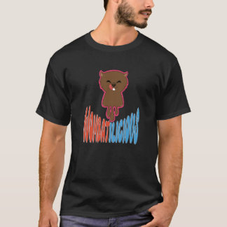 Camiseta Roedor de animais da fauna selvagem culta batilici