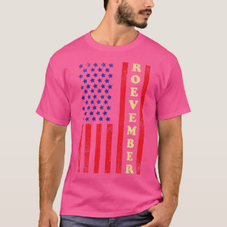 Camiseta Roevember Vintage American Flag
