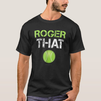 Camiseta Roger Aquele Roupa - Engraçado Tênis