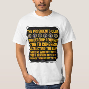 Camiseta Roger Stone Membro Fundador Do Clube Dos President