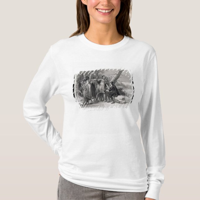 Camiseta Roger Williams protegido pelo Narragansetts (Frente)
