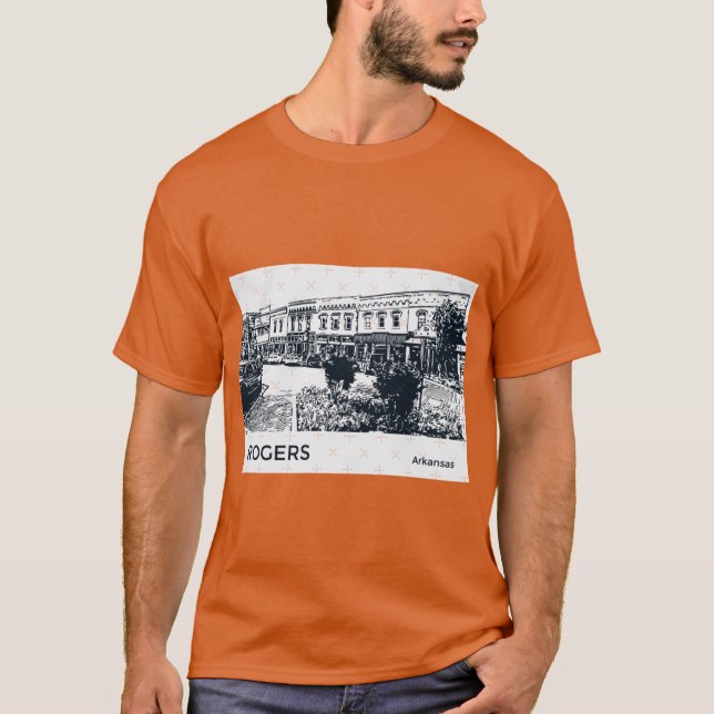 Camiseta Rogers Arkansas (Frente)