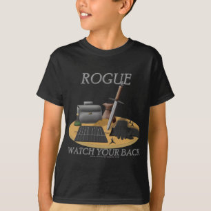 Camiseta Rogue: Cuidado Com As Costas