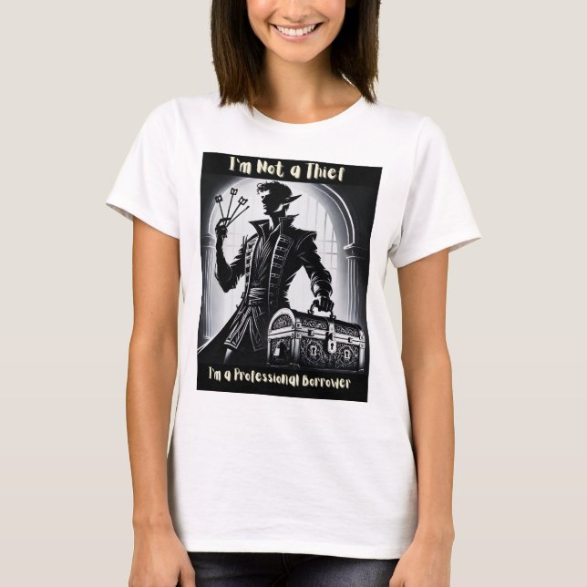 Camiseta Rogue Thief Dnd (Frente)