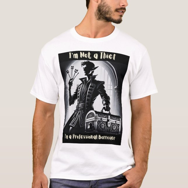 Camiseta Rogue Thief DnD (Frente)