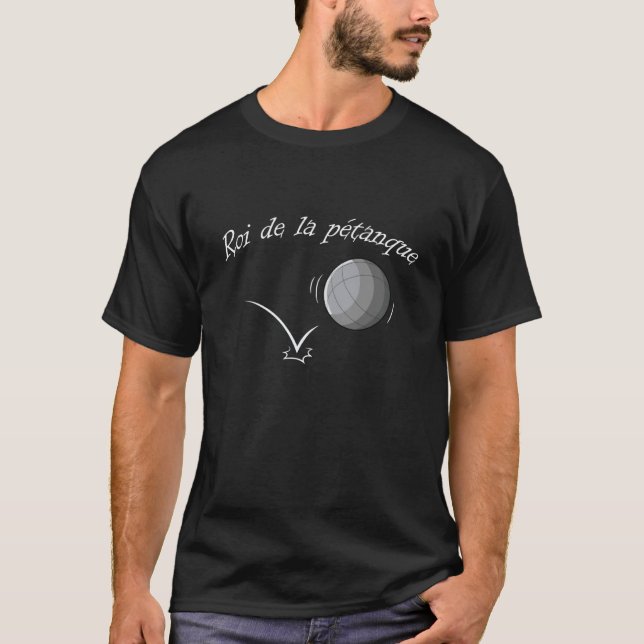 Camiseta Roi de la pecromia américa boules (Frente)