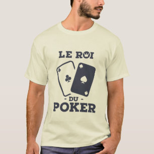 Camiseta Roi du poker