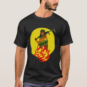 Camiseta Rojava Curdo Peshmerga Soldier Apoia Curdos Kur