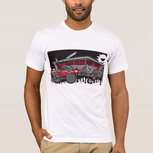 Camiseta Rokclone desenha T-Shirt _2024 Art Intelligence (Frente)