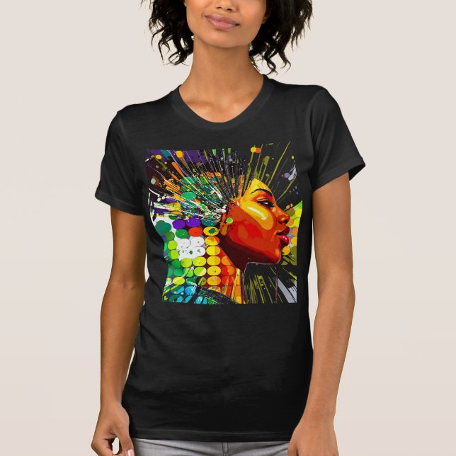 Camiseta RokcloneDesigns T-Shirt _2025 Art Intelligence Tri (Frente)