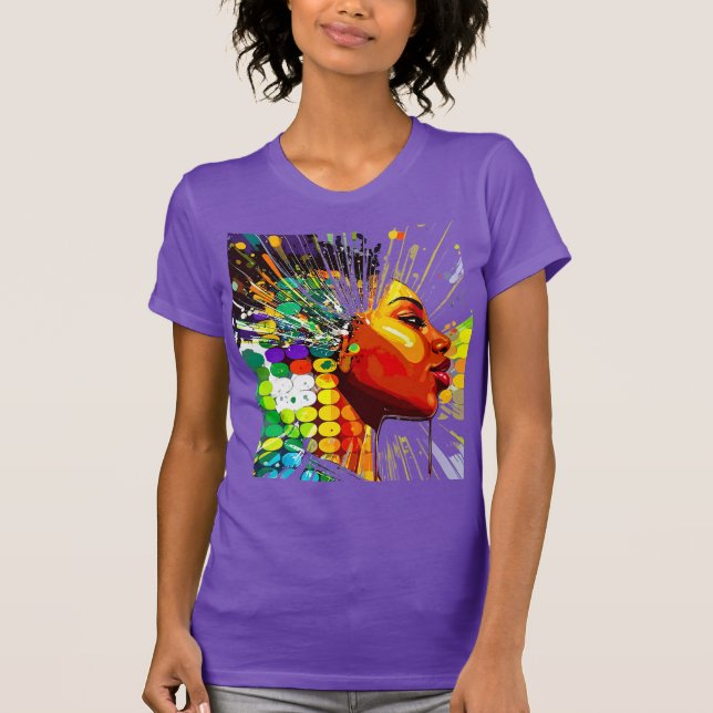 Camiseta RokcloneDesigns T-Shirt _2025 Art Intelligence Tri (Frente)