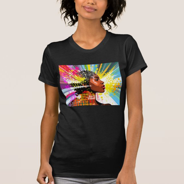 Camiseta RokcloneDesigns T-Shirt _2025 Art Intelligence Tri (Frente)