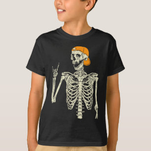Camiseta Roker Skeleton Boné Skater Legal Halloween Punk Ro