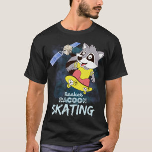 Camiseta Roket Racoon Skating