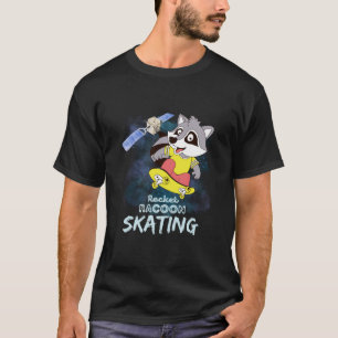 Camiseta Roket Racoon Skating