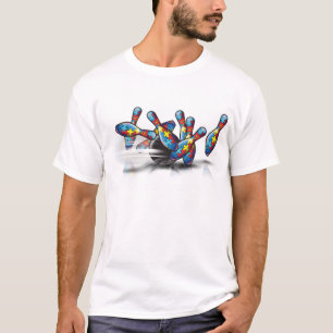Camiseta Rolamento para o autismo