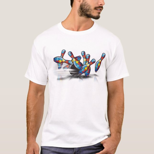 Camiseta Rolamento para o autismo (Frente)