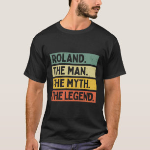 Camiseta Roland The Myth The Legend Personalised Cote