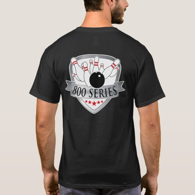 Camiseta Rolando 800 séries - logotipo/gráfico (Verso)