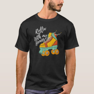 Camiseta Rolando Com Meus Amigos Mulheres Rolando Sapatos A