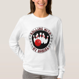 Camiseta Rolando com meus presentes para Boliches