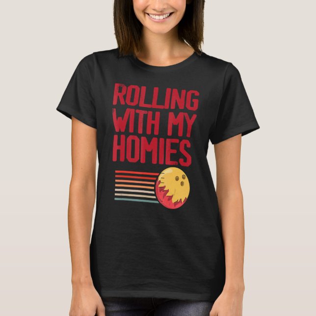 Camiseta Rolando Com Minha Boliche De Casas (Frente)