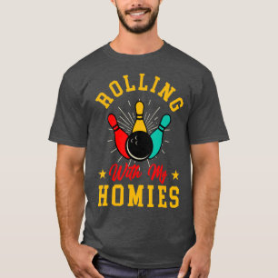 Camiseta Rolando com minhas casas Boliches engraçadas Bolic