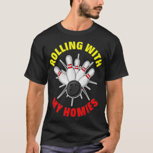 Camiseta Rolando Com Minhas Casas Engraçados Boliches Dando