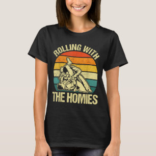 Camiseta Rolando com os Amigos Brazilian Jiu-Jitsu BJJ