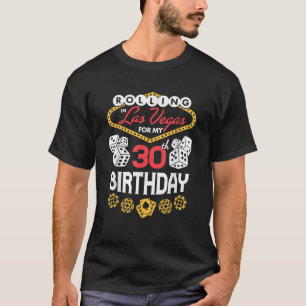 Camiseta Rolando em Las Vegas para o meu aniversário de 30