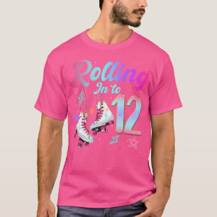 Camiseta Rolando Em Patins Para Menina De 12 Anos 12º Anive