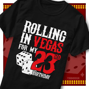 Camiseta Rolando na Festa de Dados da Equipe de Aniversário