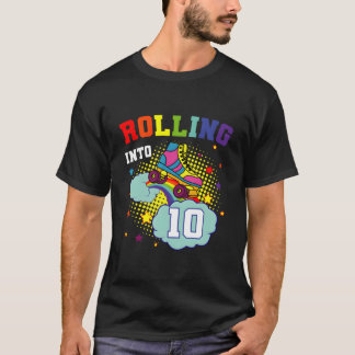 Camiseta Rolando para 10 Skates Cilindros Patinando Bdaypy