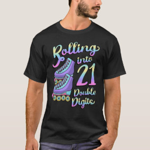 Camiseta Rolando para 21 Skates do cilindro de dois dígitos