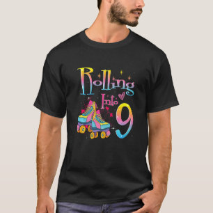 Camiseta Rolando para 9 anos de Vamos Estou virando 9 Roll