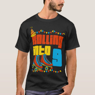 Camiseta Rolando para 9 Skate do cilindro 9 Sup da Festa de