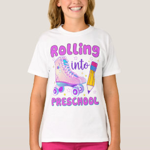 Camiseta Rolando para a pré-escola Rastreamento