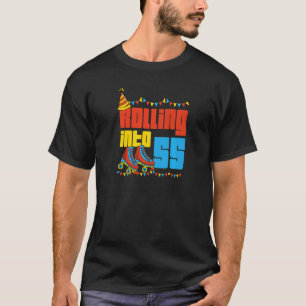 Camiseta Rolando para o Skate 55 do cilindro 55ª Festa de a