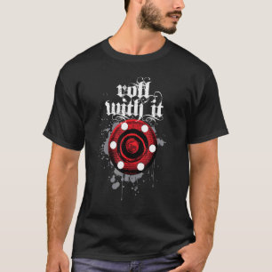 Camiseta Rolar com ele - hóquei em linha