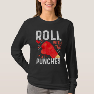 Camiseta Rolar Com O Treinamento De Treinamento Em Boxing