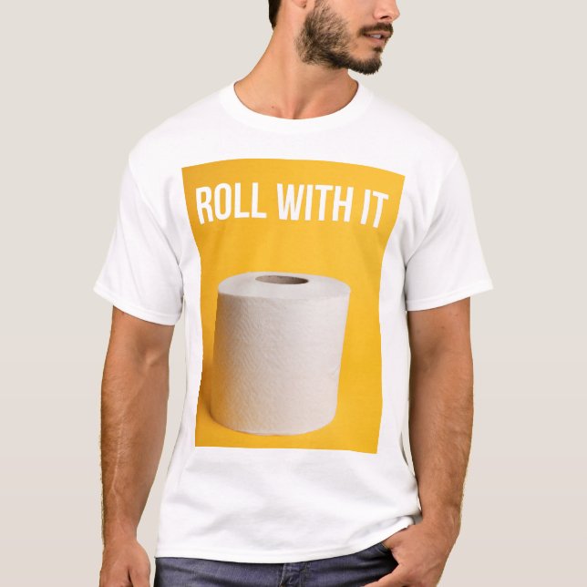 Camiseta Rolar Com Papel De Banheiro (Frente)