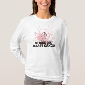 Camiseta Rolar golpeia para fora o cancro da mama