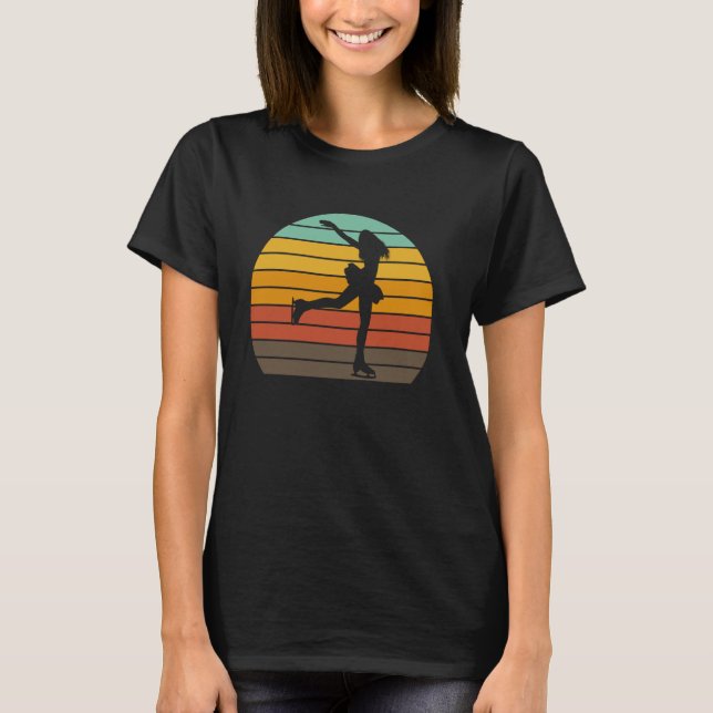 Camiseta Rolar Skate Figura Skate Cilindro Esportivo Sunset (Frente)