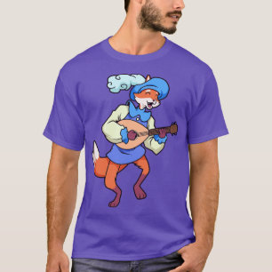 Camiseta Roleplay Caracter Bard Minstrel Fox