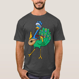 Camiseta Roleplay Caracter Bard Minstrel Peacock