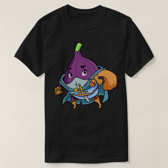 Camiseta Roleplay Caracter Thief Rogue Fig (Frente do Design)