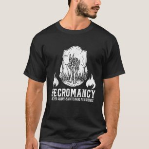 Camiseta Roleplay Dice Gamer Necromcy Fazer Novos Amigos