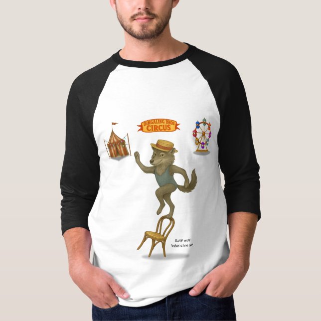 Camiseta Rolf wolf balancing act (Frente)