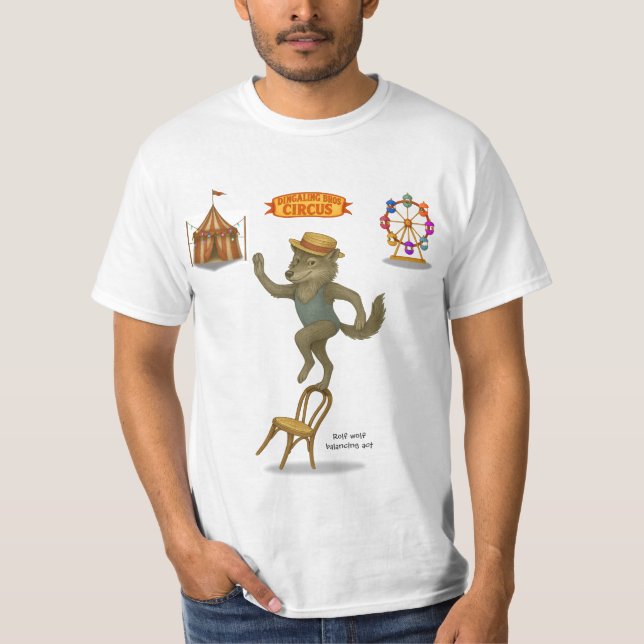 Camiseta Rolf wolf balancing act (Frente)